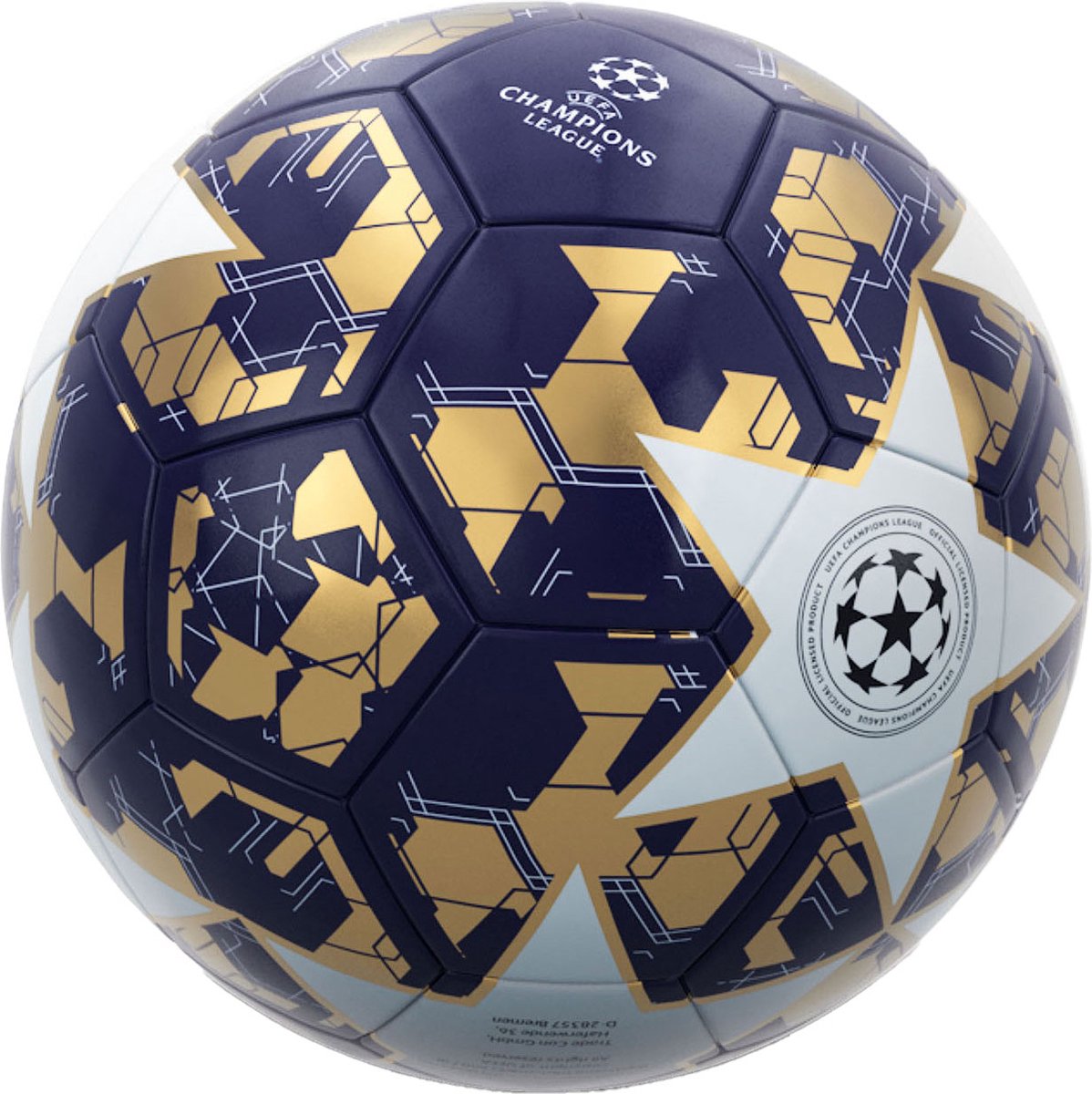 Mondo voetbal kampioenencompetitie 400g, 21,5cm
