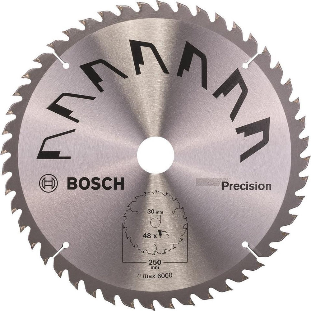 Bosch - cirkelzaagblad precision 250 x 30 x 3,2 mm, 48