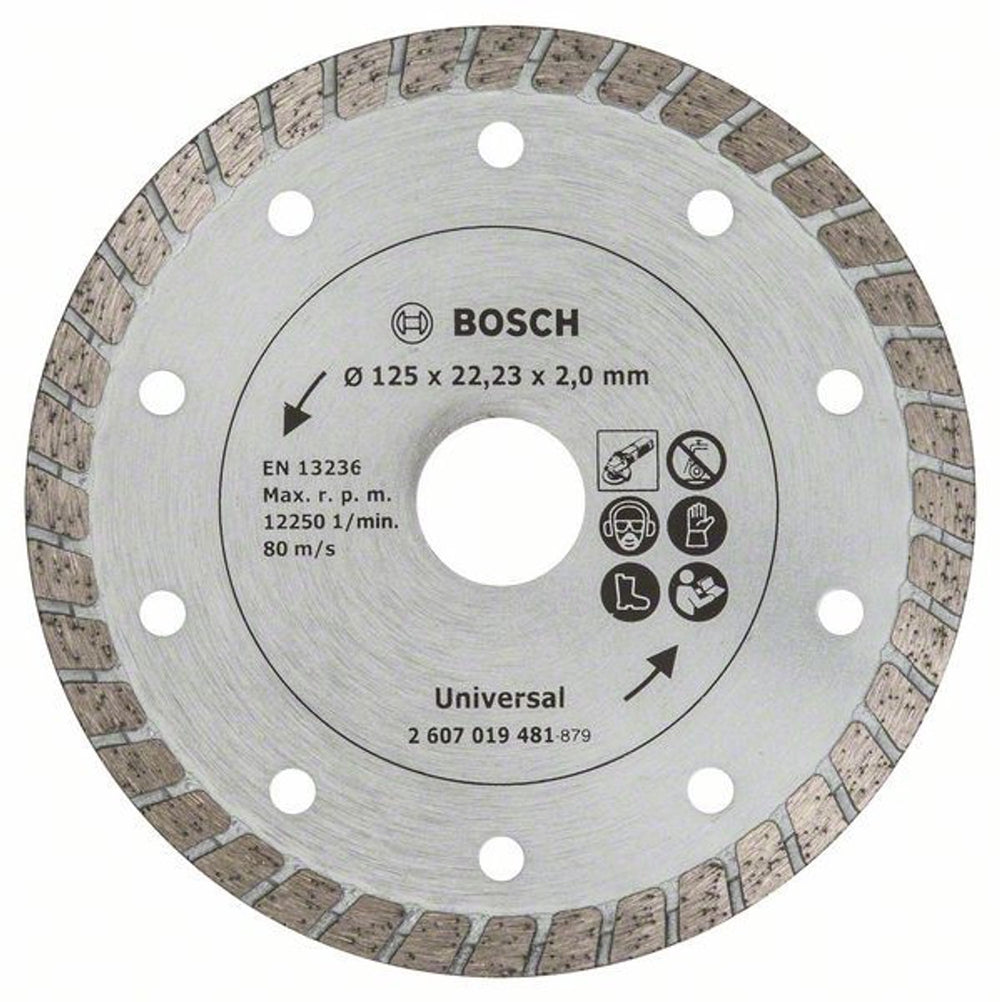 Bosch diamantschijf - turbo - 125 mm