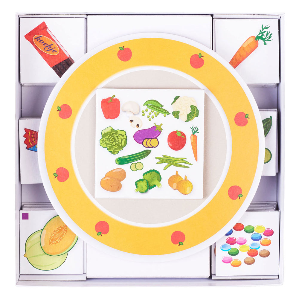 Rolf basics - vitamientjes op ons bord memo en sorteerspel