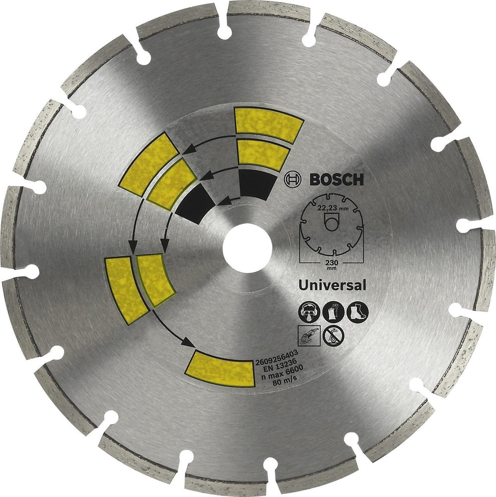 Bosch - diamantdoorslijpschijf universal 115 x 22 x 1,7 x 7,0 mm