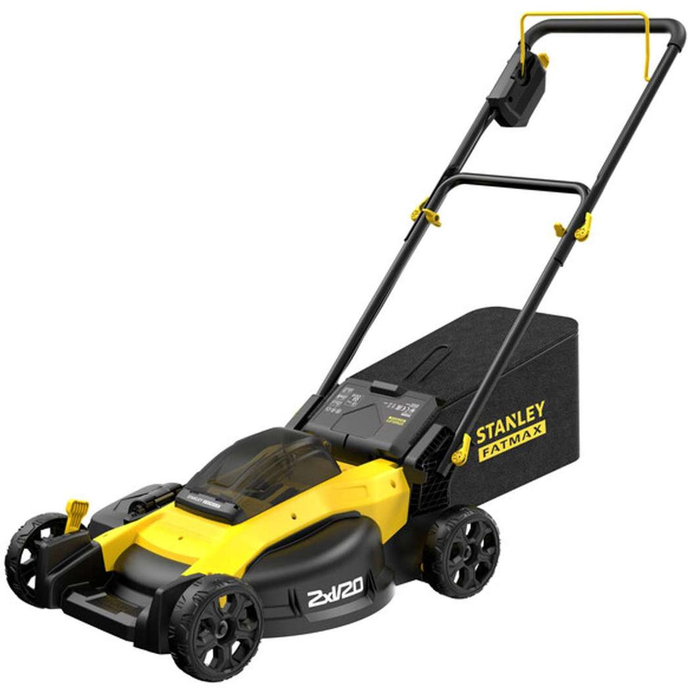 Stanley tuinapparatuur - 18v accu grasmaaier, maaibreedte 50 cm, zonder accu en oplader sfmcmw2651b-xj