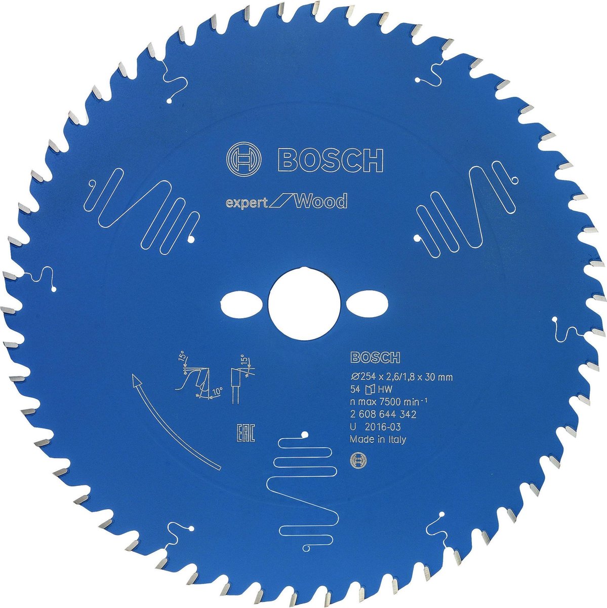 Bosch Cirkelzaagblad Expert voor Hout