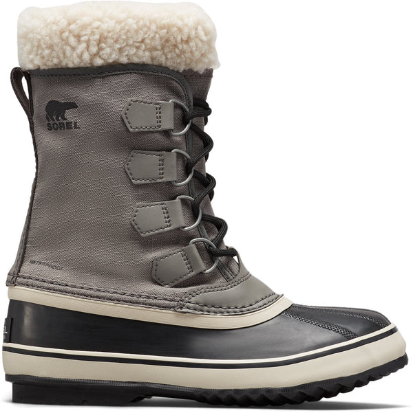 Sorel winter carnival™ boot wp women's snowboots - quarry, black - maat 39