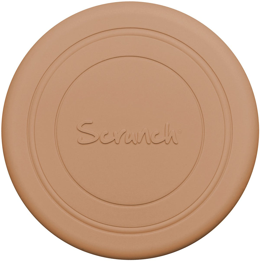 Scrunch frisbee - bruin - opvouwbaar - recycleerbaar
