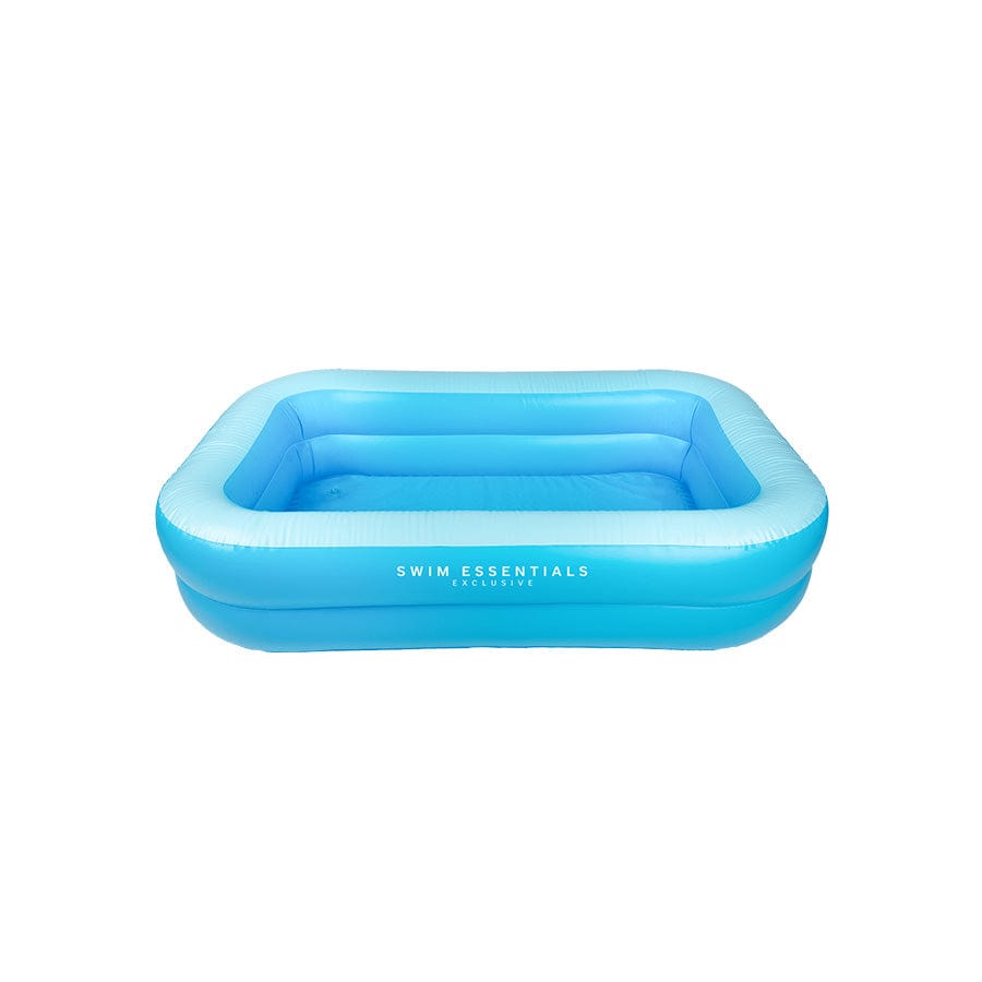 Swim essentials - zwembad - 210 x 132 cm - blauw - kind