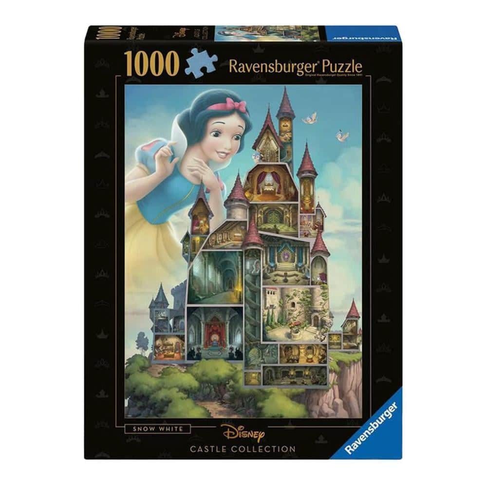 Ravensburger legpuzzel disney kastelen sneeuwwitje, 1000st.