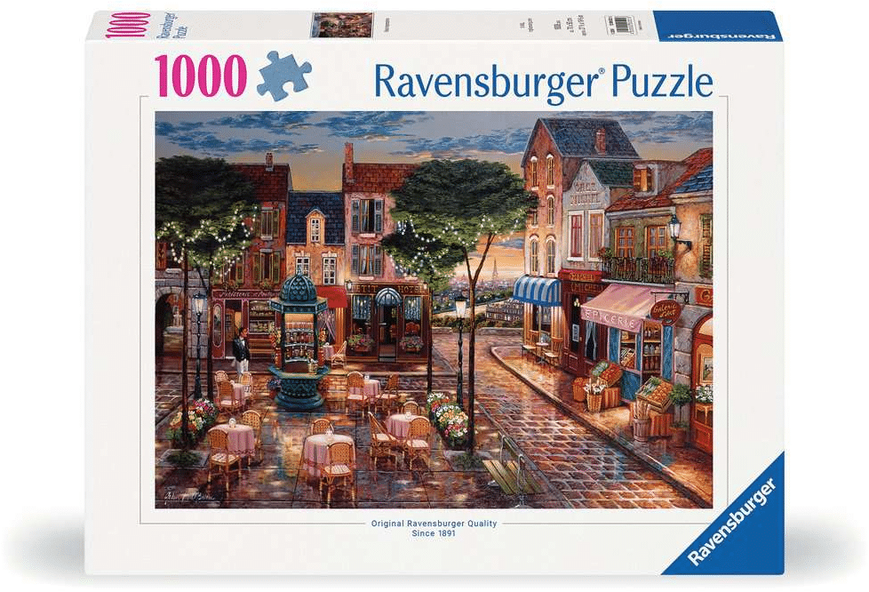 Ravensburger puzzel geschilderd parijs
