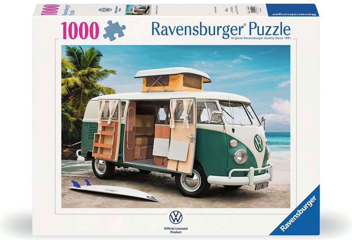 Legpuzzel Volkswagen T1 Camperbus, 1000st.