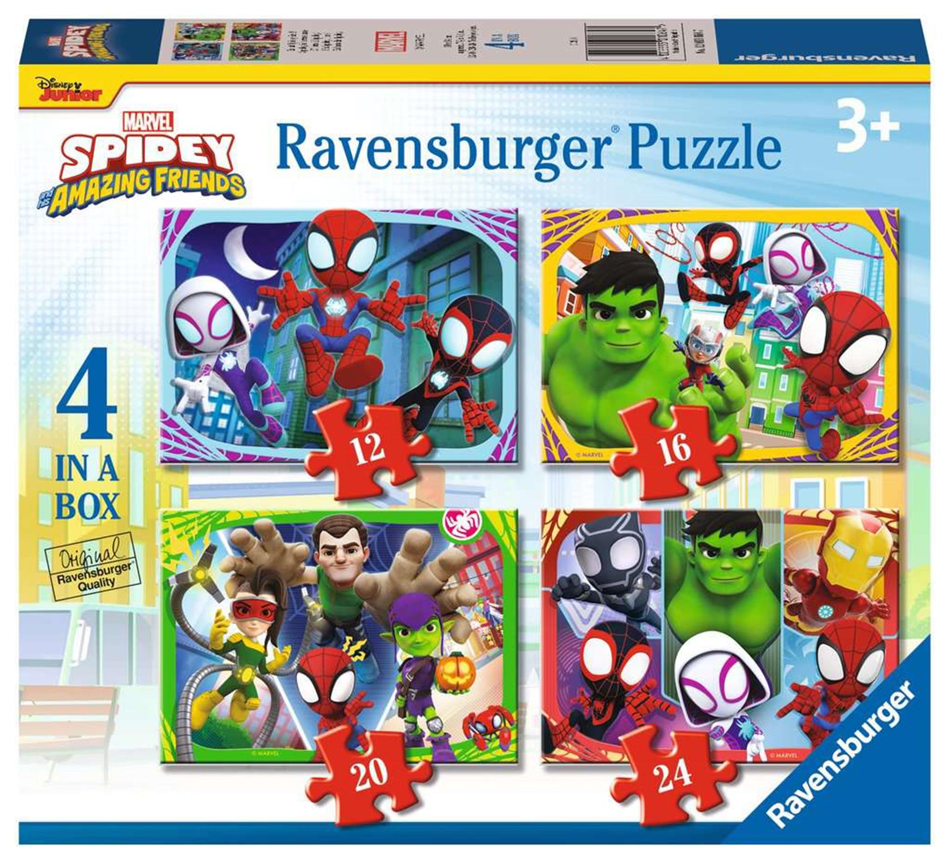 Legpuzzel Spidey en zijn geweldige vrienden, 2x24st.
