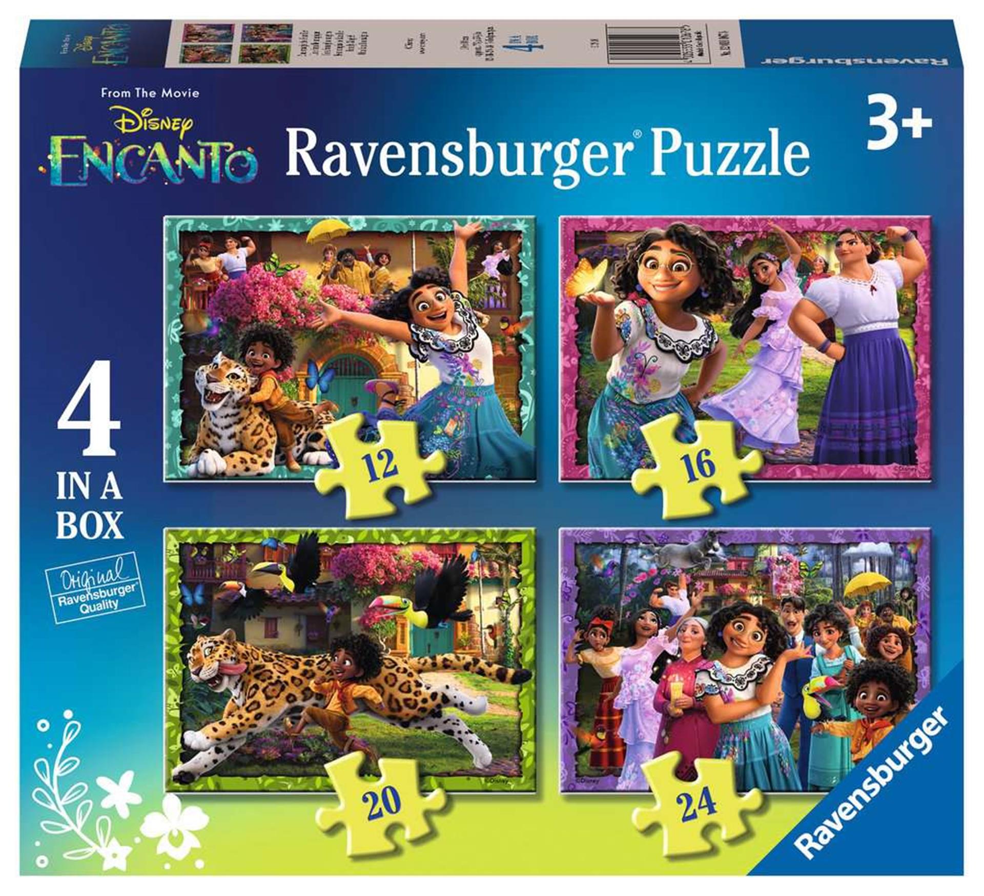 Ravensburger 4in1 puzzel disney encanto