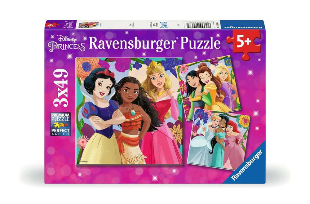 Ravensburger Disney Princess puzzle 3x49 pieces