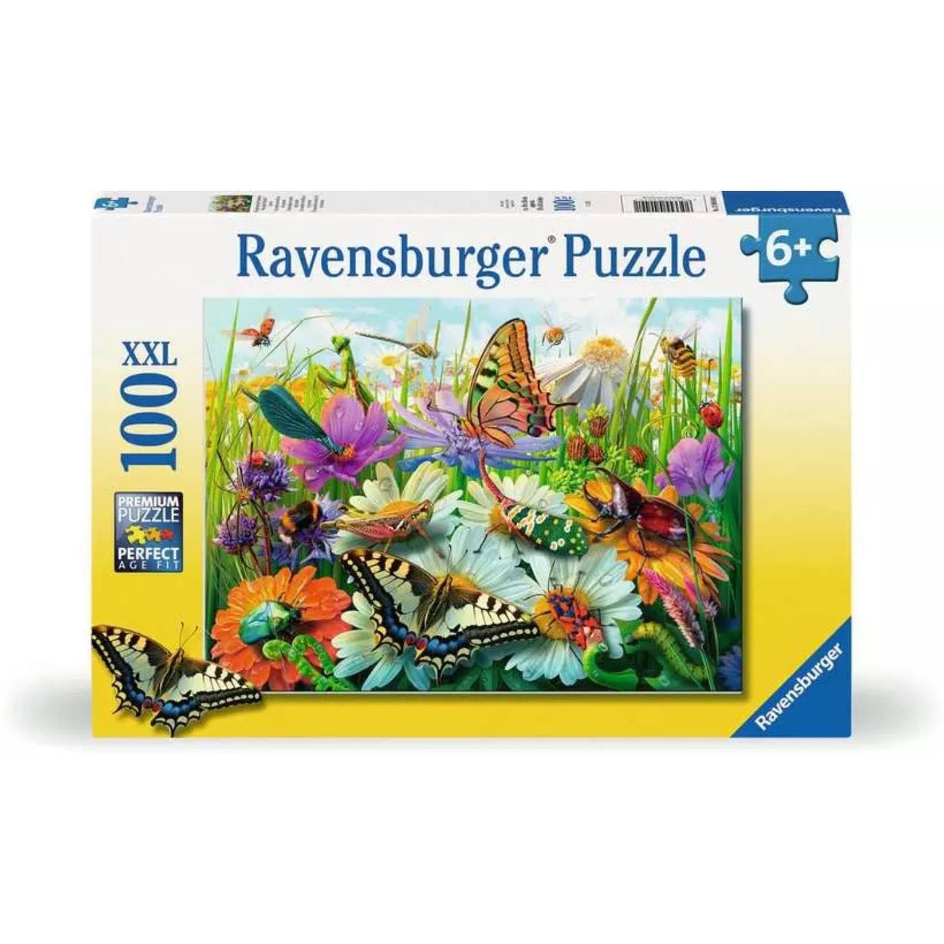 Ravensburger legpuzzel xxl wondere wereld van insecten, 100st.