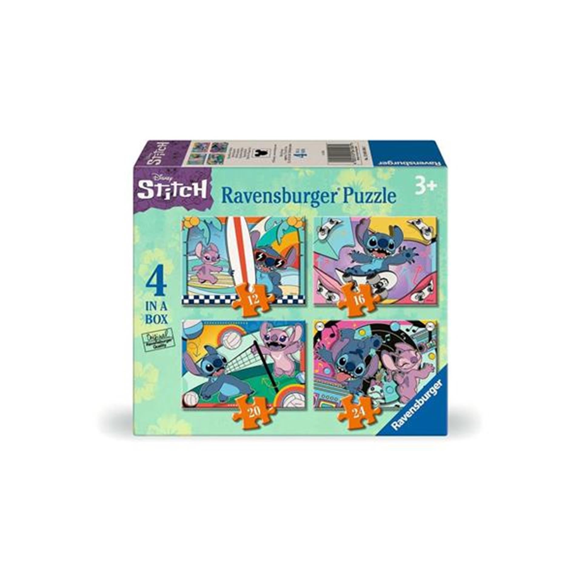 Ravensburger legpuzzel 4in1 steek