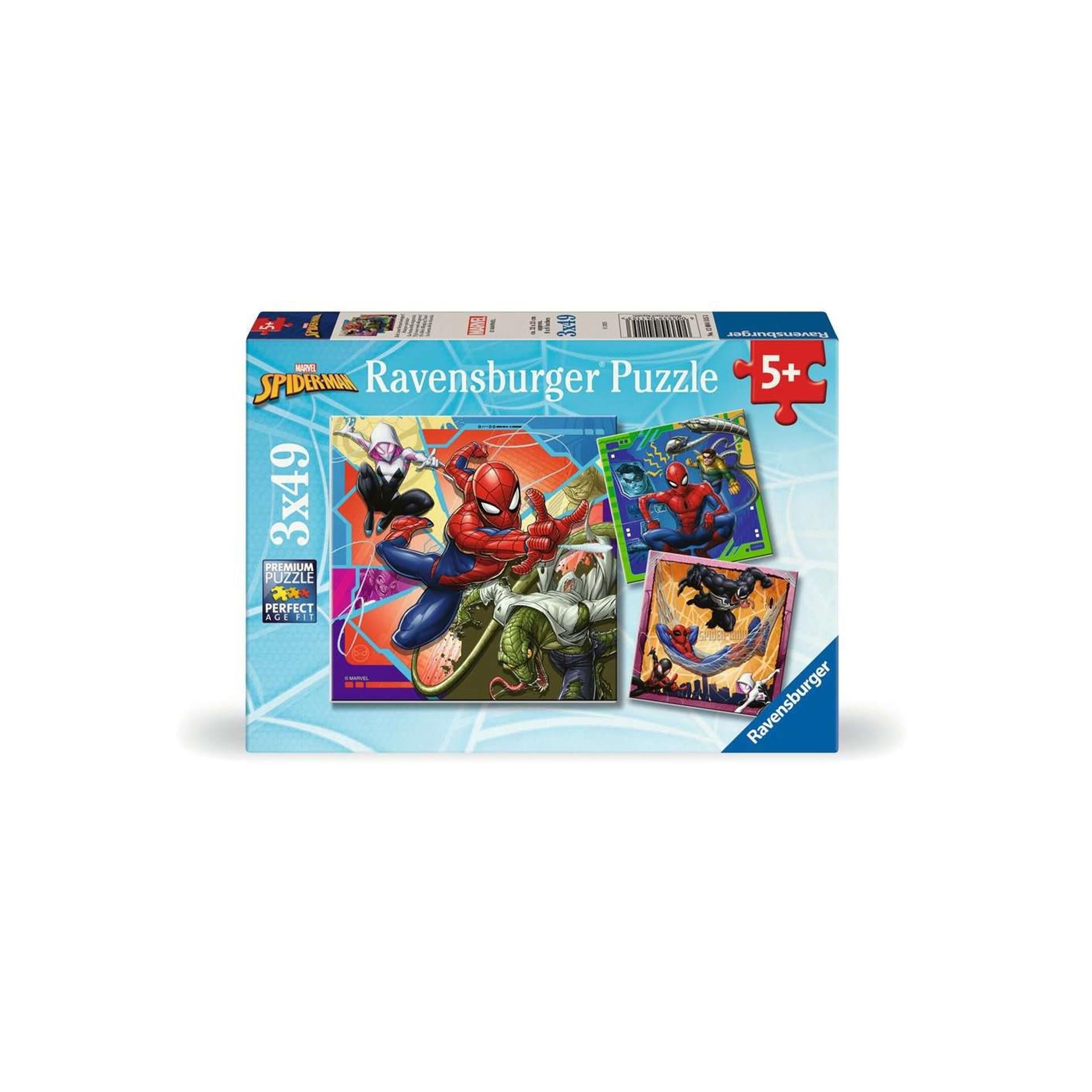 Ravensburger puzzel spider-man 3x49st