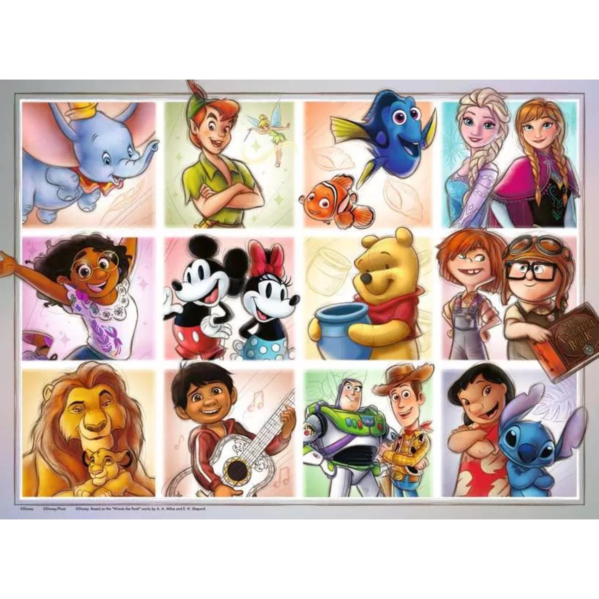 Ravensburger legpuzzel xxl disney karakters, 100st.