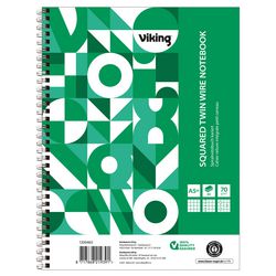 Collegeblok viking a5+ geruit