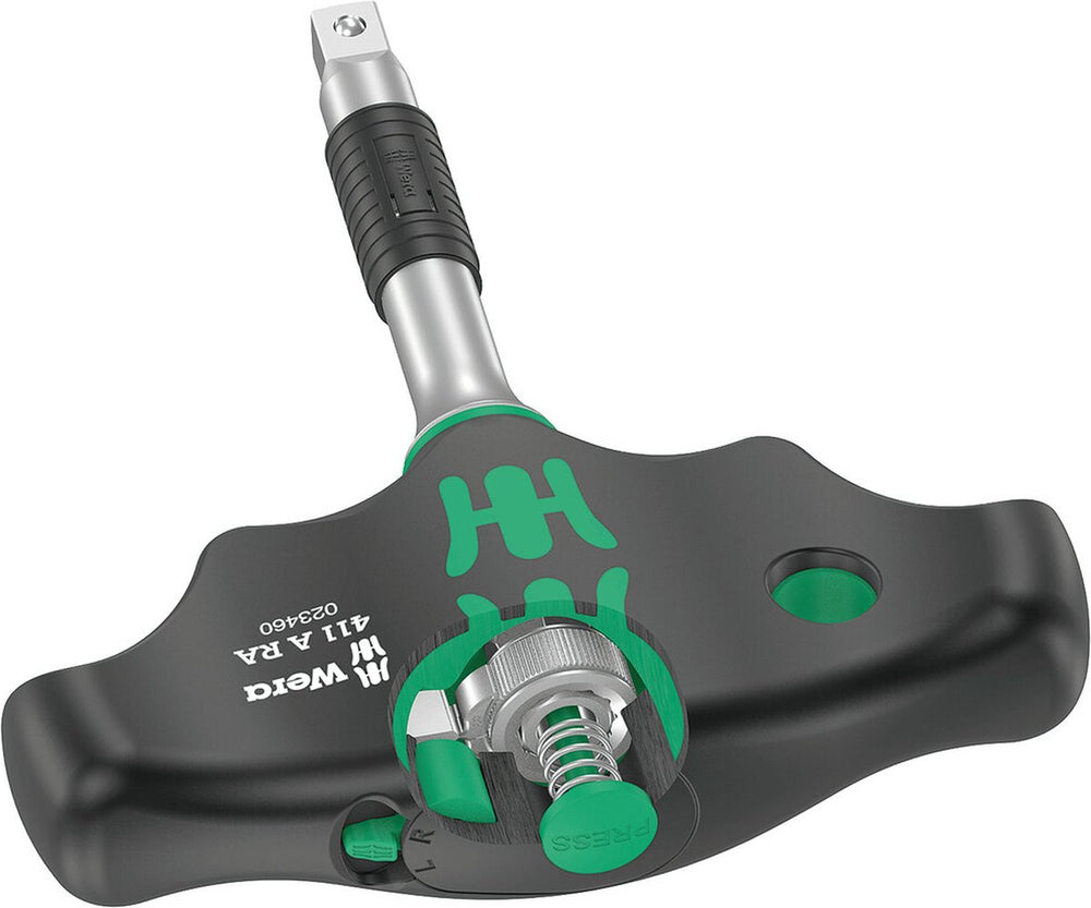 Wera ratelschroevendraaier koplengte: 45 mm