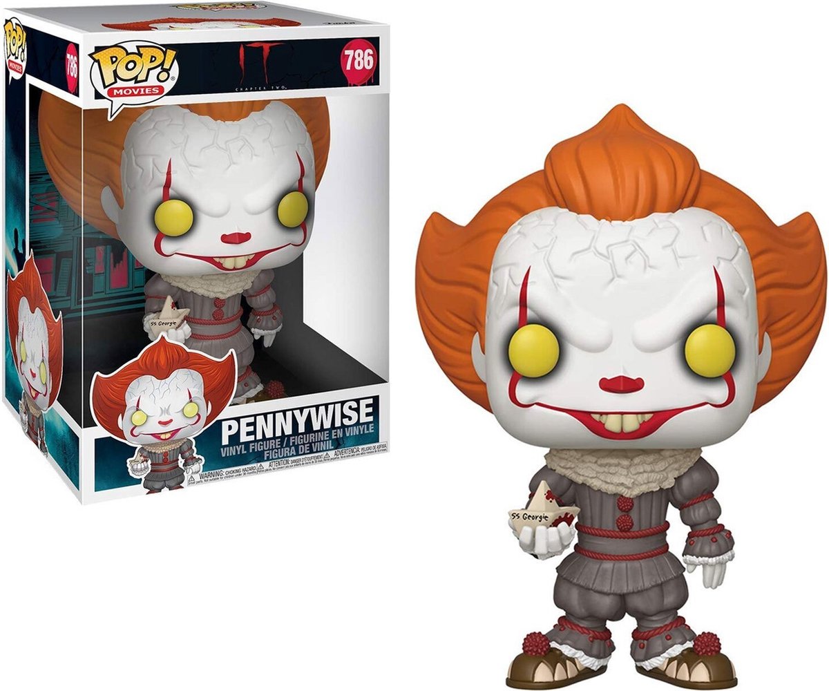 Funko Pop! Jumbo: IT 2017 Pennywise met boot