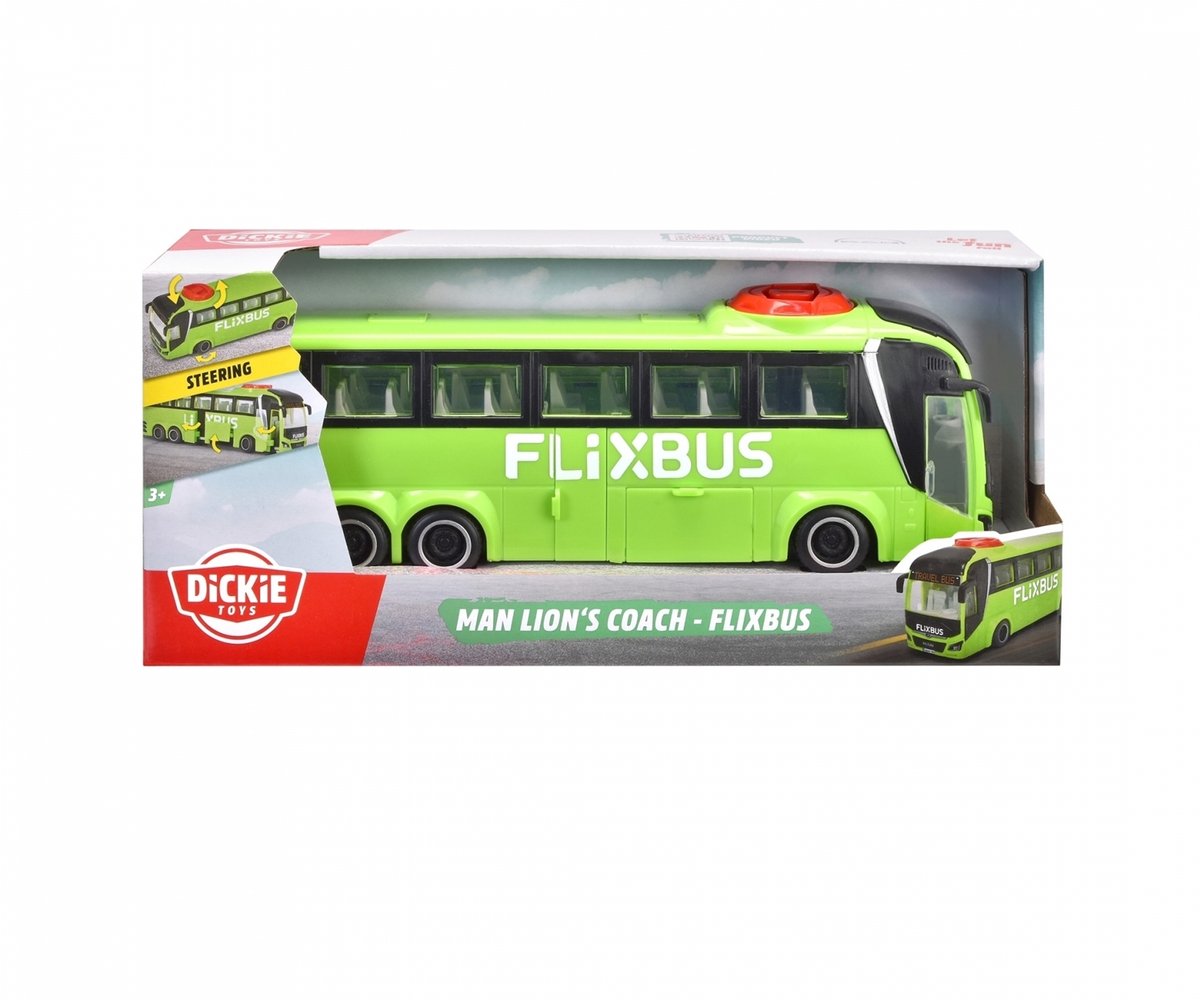 Dickie toys - man lion's coach - flixbus - 203744015