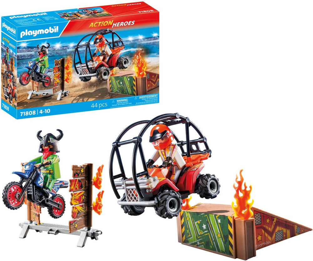 Playmobil action heroes promo stuntshow 71808