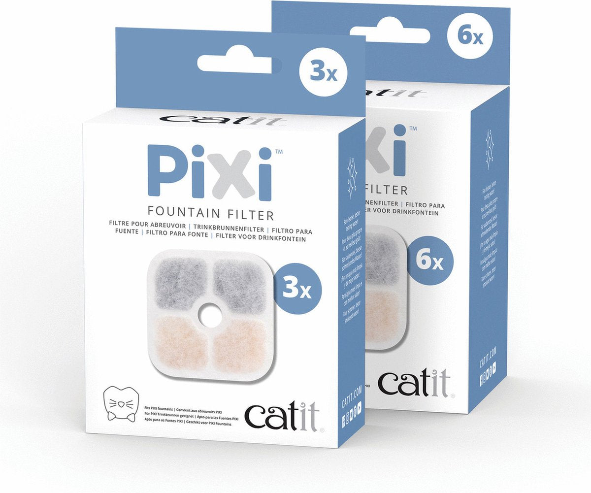 Catit - drinkfontein filters - kat - pixi vervangfilter - 3 stuks