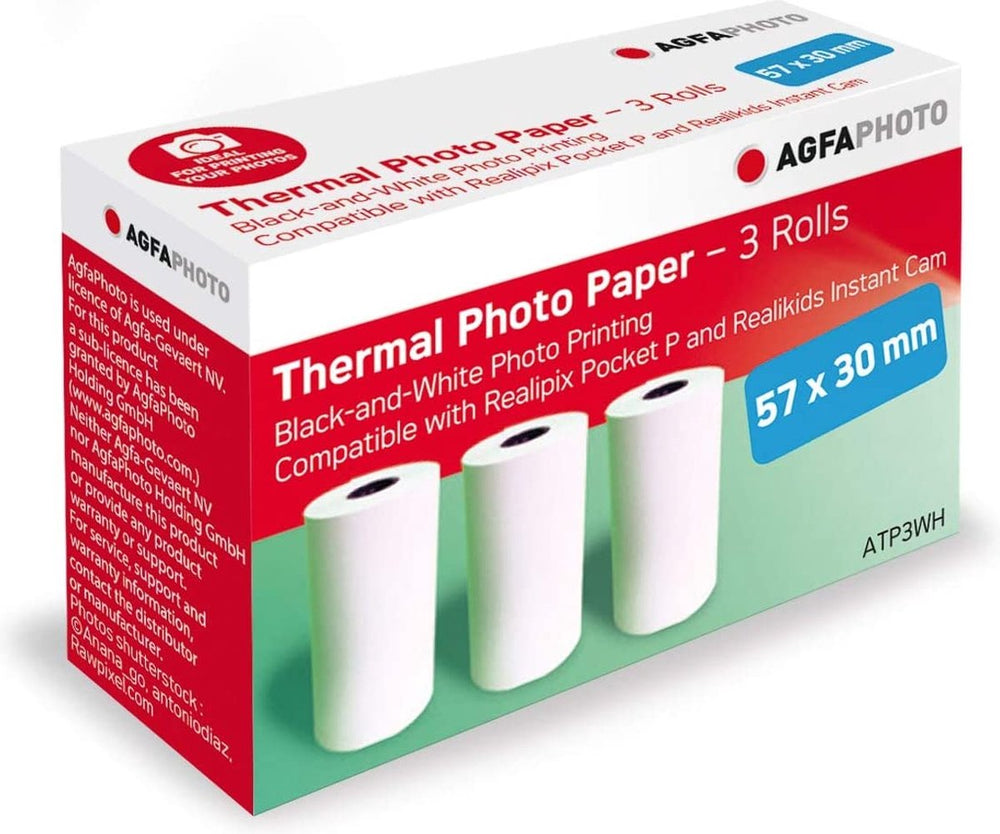 Agfaphoto atp3wh fotopapier voor fotoprinter 3 stuk(s)