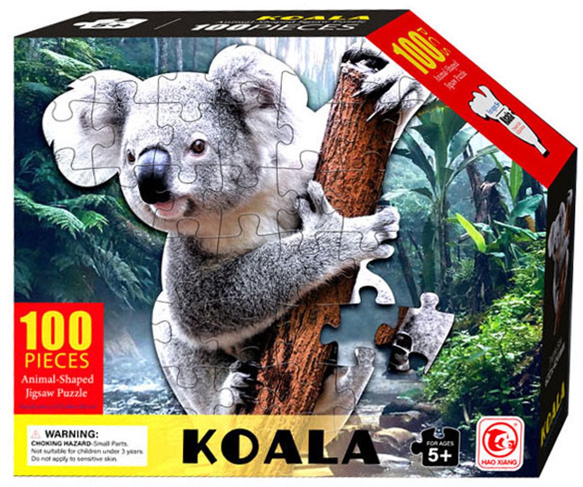 Lobbes speelgoed bv shape puzzel koala, 100st.