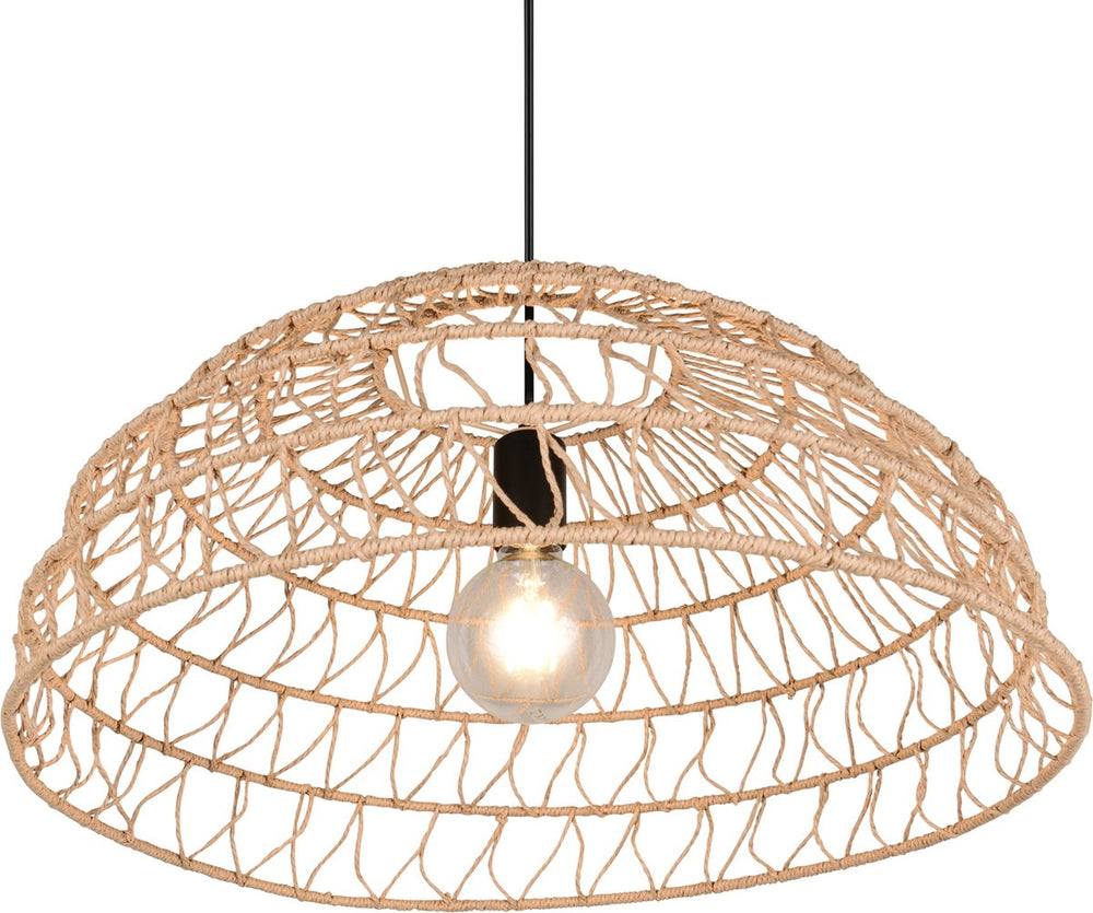 Rl live your light reality paulette - hanglamp - zwart mat - excl. 1x e27 4 w - plafondbevestiging - in hoogte verstelbaar - casalum