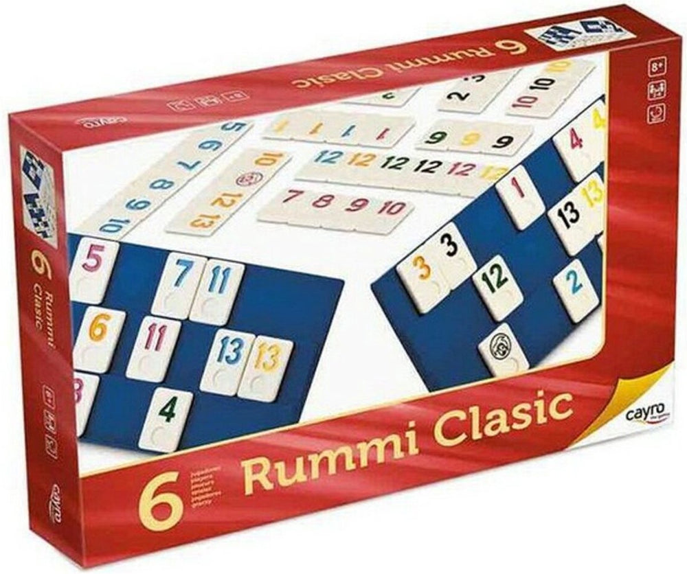 Geronimo games bordspel rummi classic cayro (es-pt-en-fr-it-de) (es-pt-en-fr-it-gr) (35 x 26 x 6 cm)
