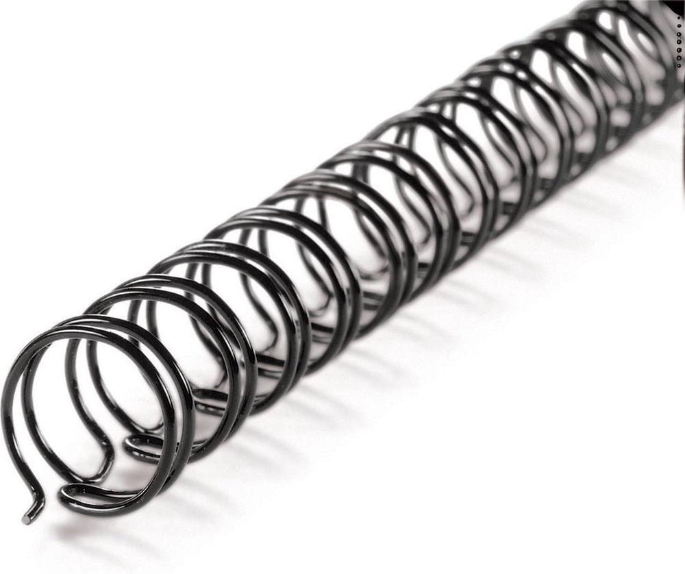 Gbc draadruggen wirebind 11 mm capaciteit: 80 blad zwart