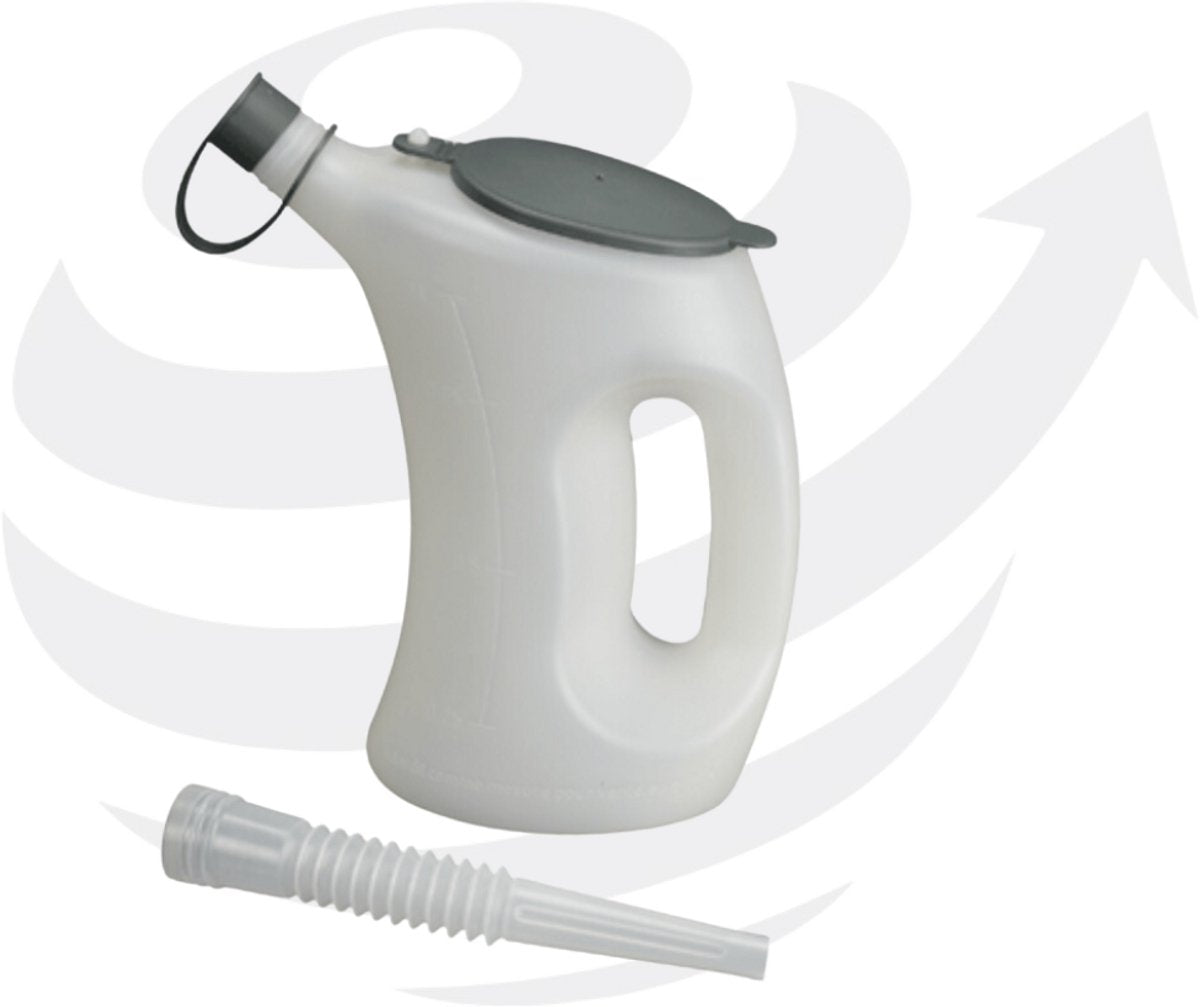 Pressol schenkkan 1l met deksel, dop en flex tuit