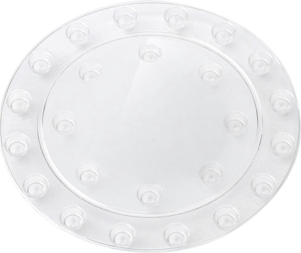 Elho floorprotector rond 21 - accessoires voor binnen - ø 21.0 x h 1.5 cm - transparant transparant