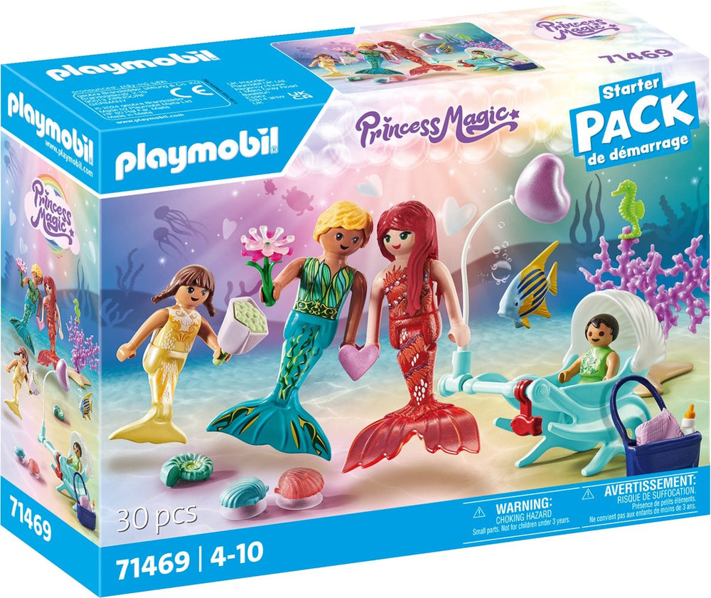 Playmobil 71469 startpakketten zeemeerminfamilie