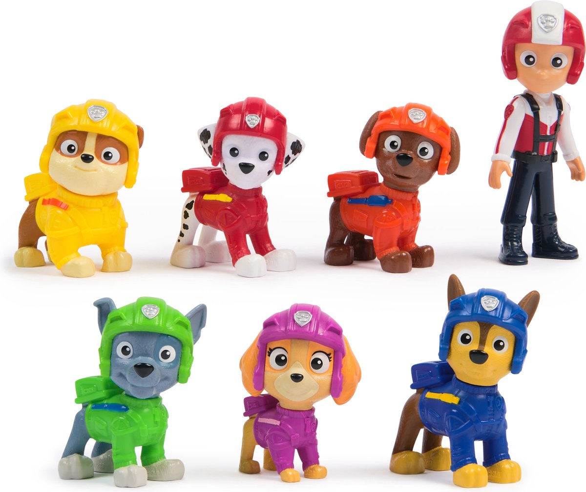 Paw Patrol Air Rescue 7 figuren cadeaupakket
