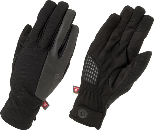 Agu weatherproof - winterhandschoenen - regenhandschoenen - unisex - waterdicht - gel padding - touchscreen compatibel - zwart - m