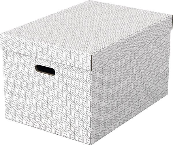 Esselte opbergdoos 628286 large 55 l wit
