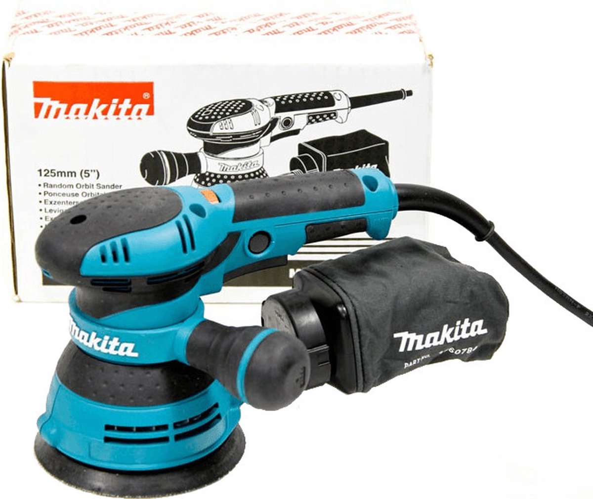 Makita bo5041 excenterschuurmachine | 125 mm 300 watt - bo5041