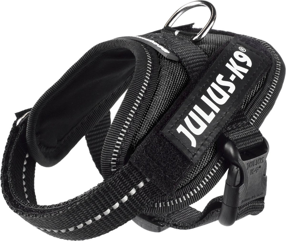 Julius k9 julius-k9 idc powertuig - hondentuig - 3xs - baby 1 - zwart