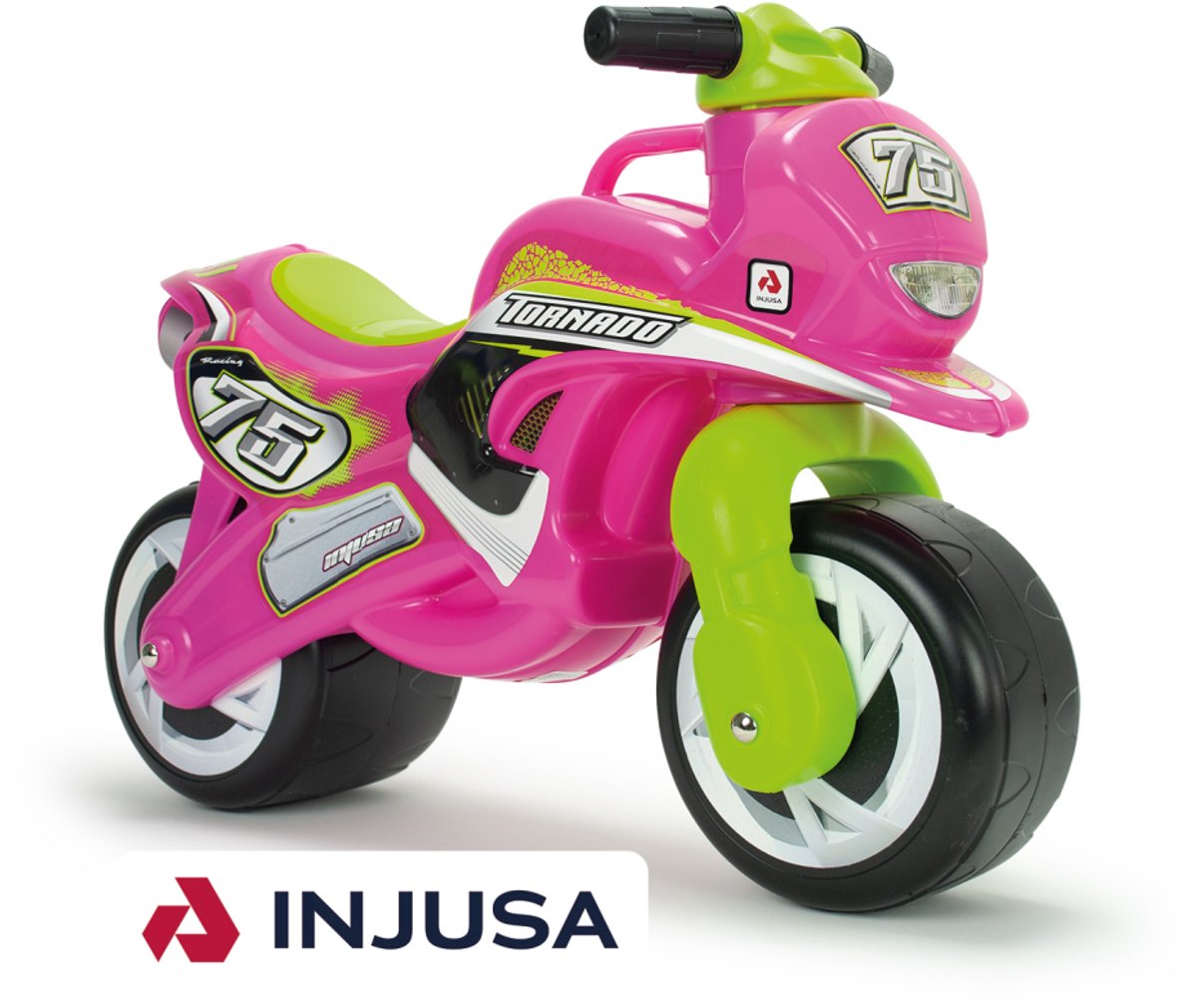 Injusa Tundra Tornado Pink Ride-on Bike