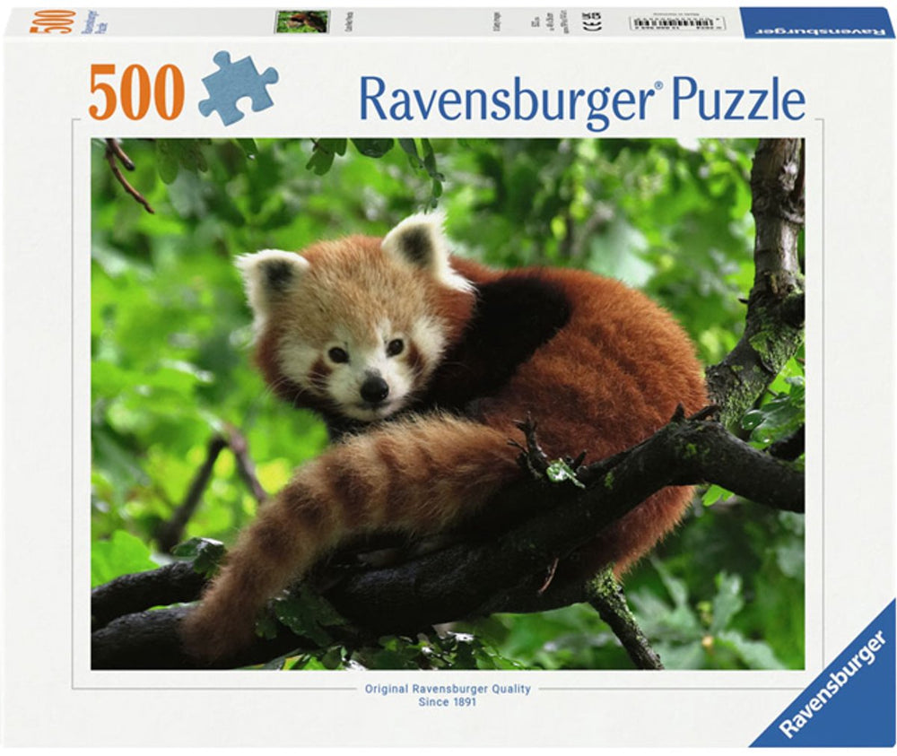 Ravensburger puzzel grappig rode panda 500 stukjes