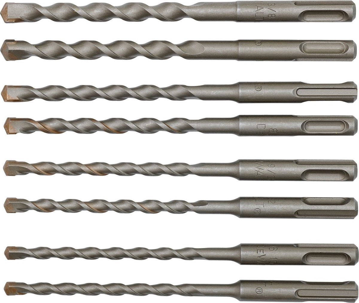Dewalt dt60300 8-delige sds-plus extreem hamerboor set