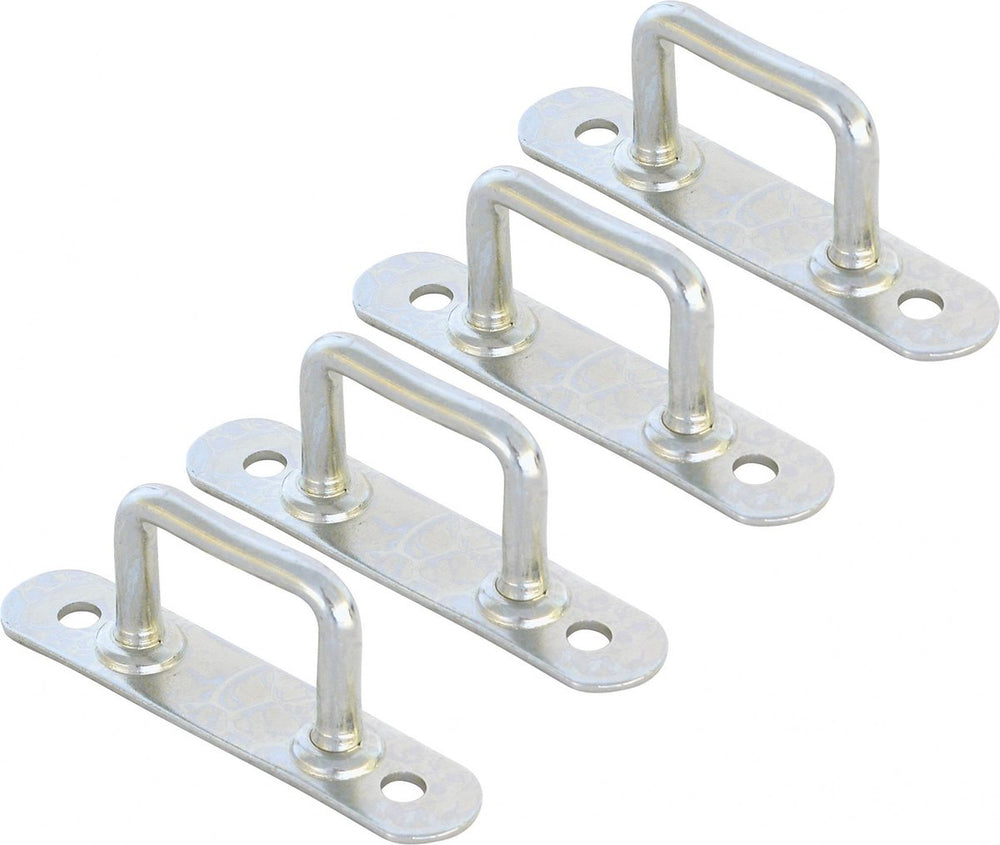 Carpoint opschroefbrug metaal 36 mm – set van 4 – gatafstand 51 mm – schroefbevestiging – duurzaam – voor kabels montage