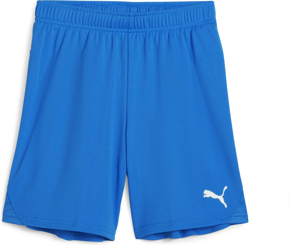 Puma teamgoal shorts jr unisex sportbroek - electric blue lemonade- white
