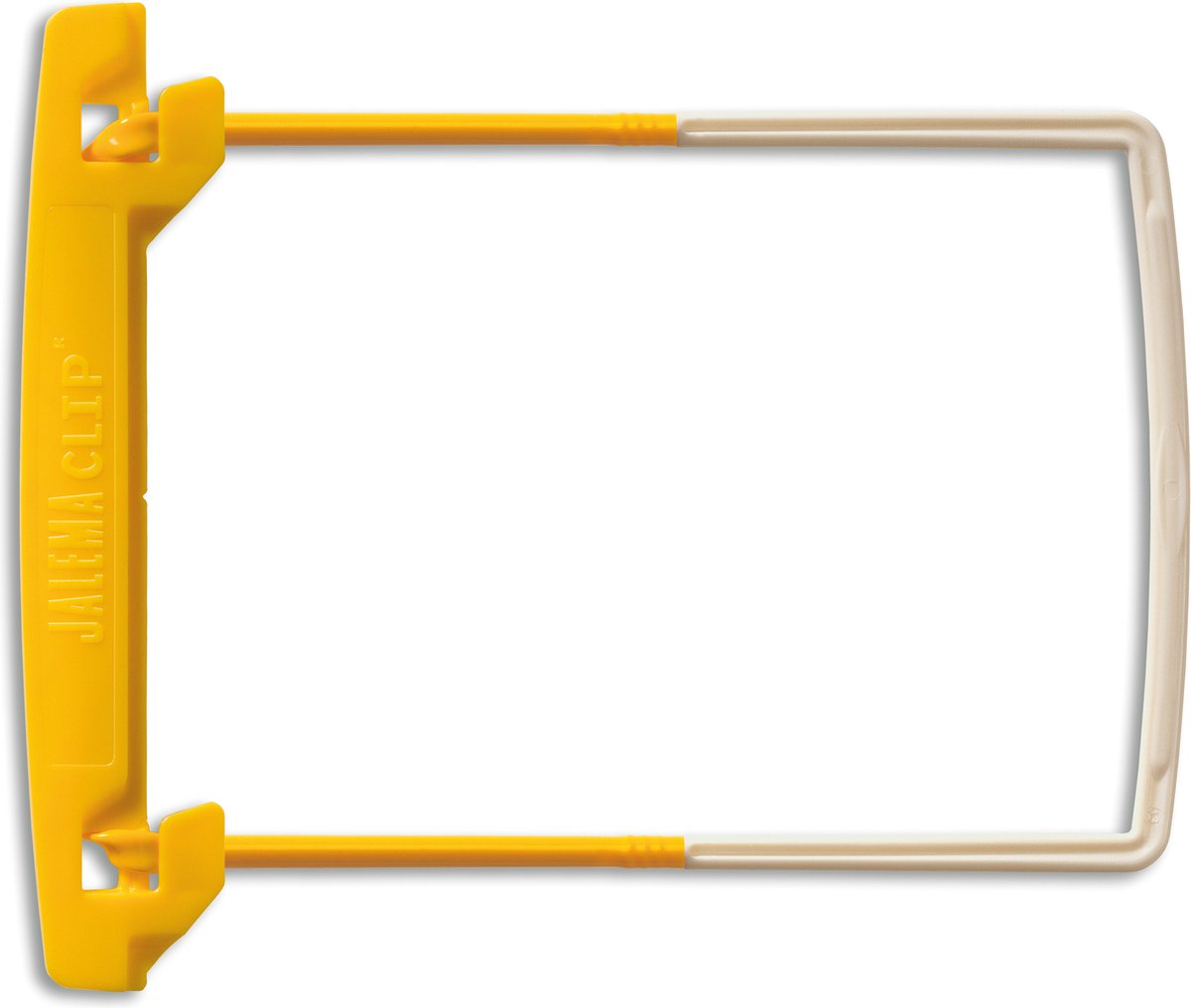 Jalema clip archiefbeugels - geel - 100 stuks