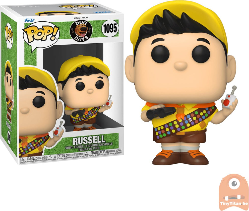 Funko pop! disney: dug days - russel #1095 [7 10]