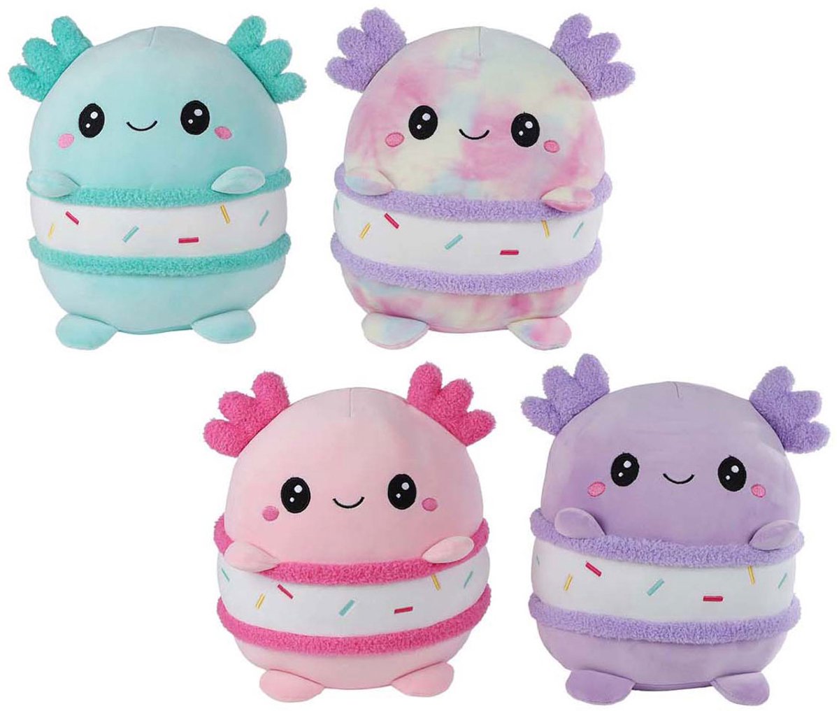 Take me home knuffel pluche axolotl 25cm zachte knuffel speelgoed.
