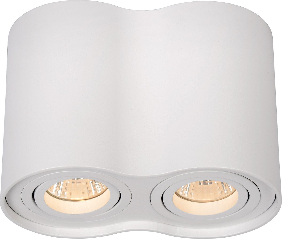 Lucide tube - plafondspot (plafondlamp) - 2xgu10 - wit