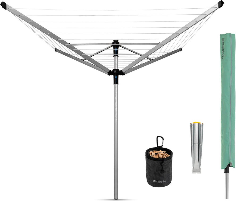 Brabantia droogmolen lift-o-matic opmars 50m