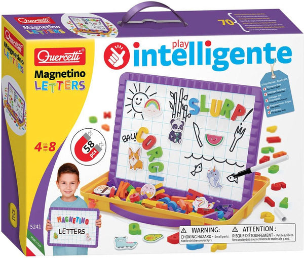 Quercetti magnetic magneetletters 2-in-1 58-delig